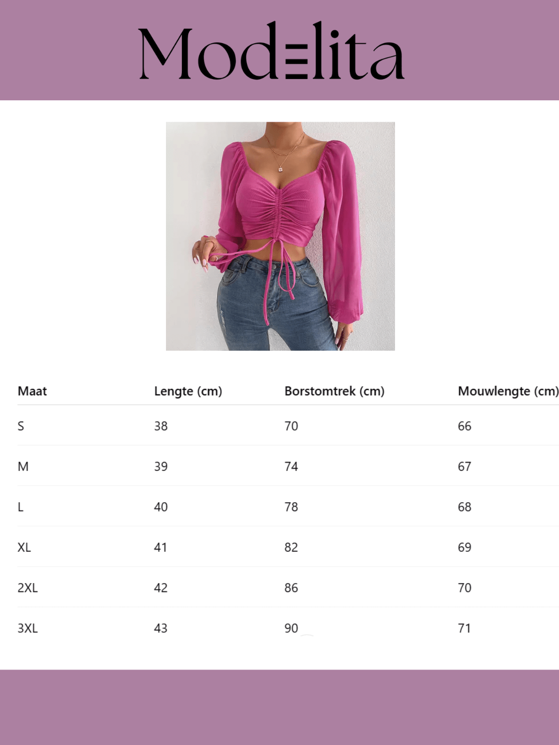 Alma Libre Top - modelita.nl