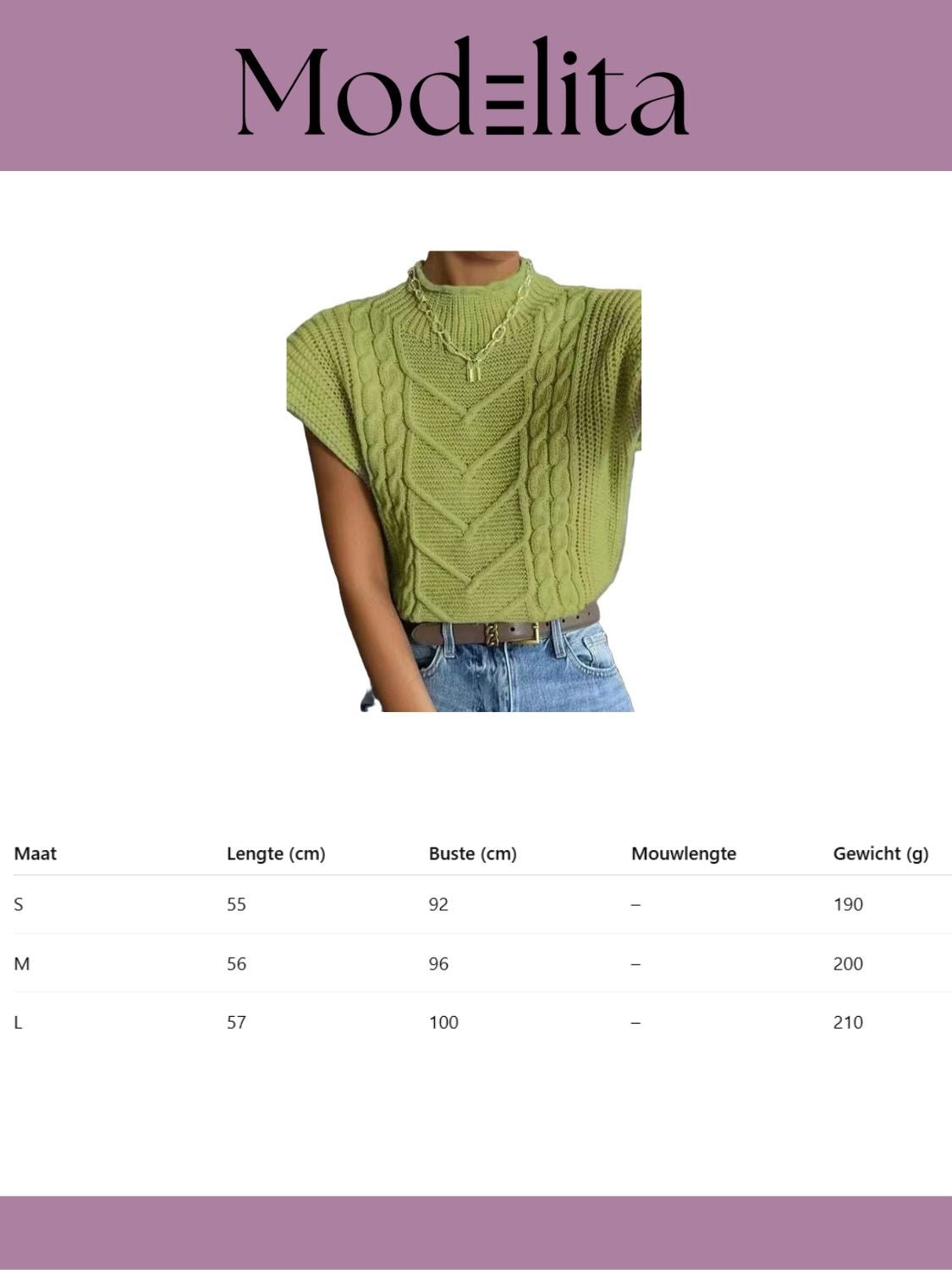 Arden Knit Top - modelita.nl