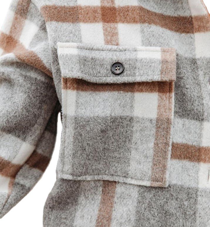 Aspen Flannel Jacket - modelita.nl