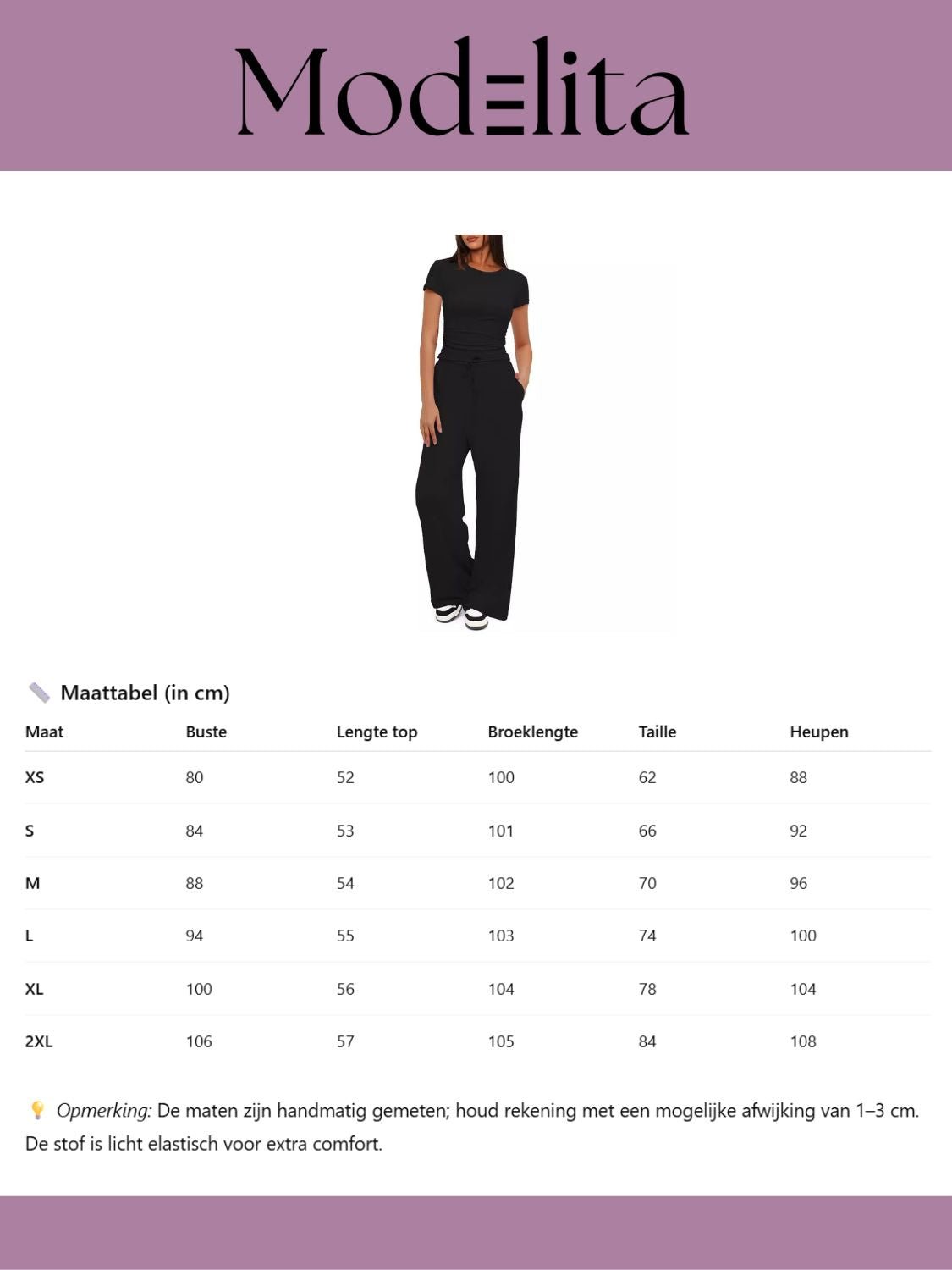 Calma Wide - Leg Set - modelita.nl