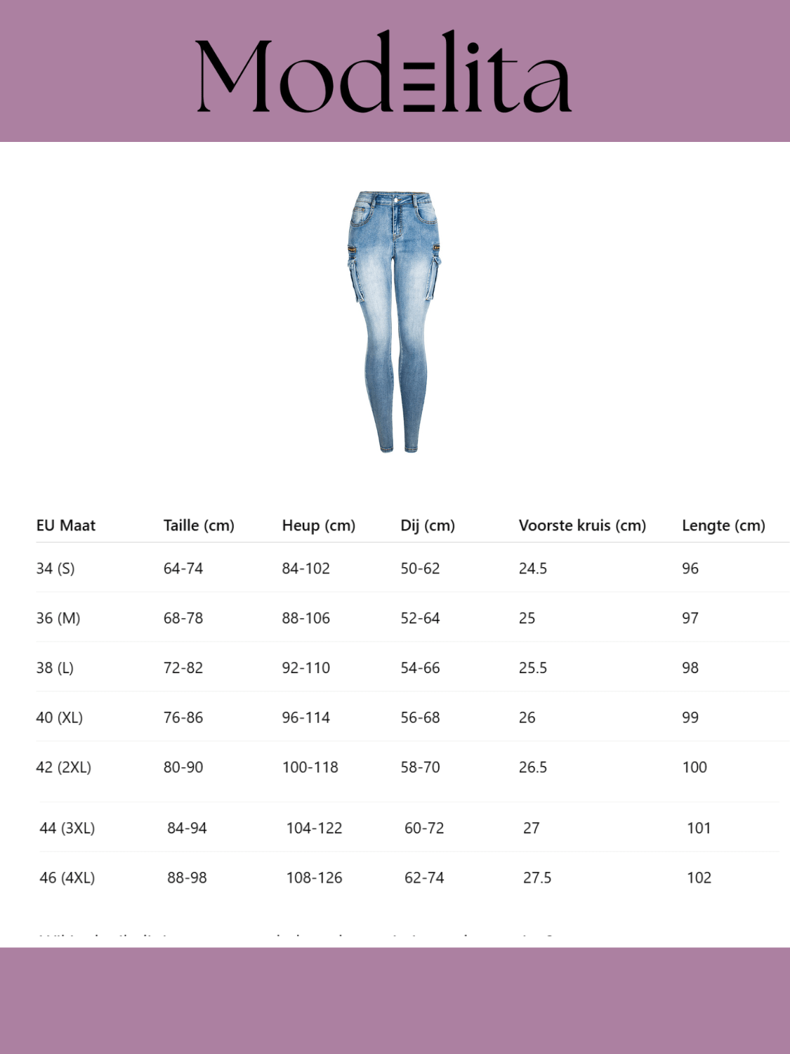 Cargo Curve Jeans - modelita.nl