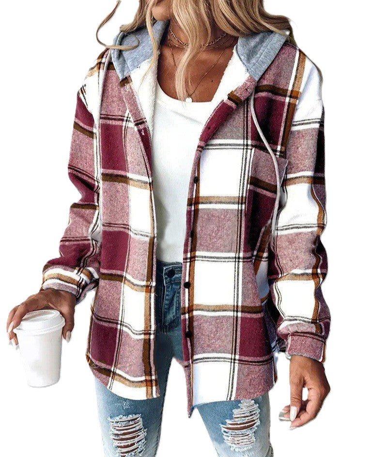 Cozy Check Vest - modelita.nl