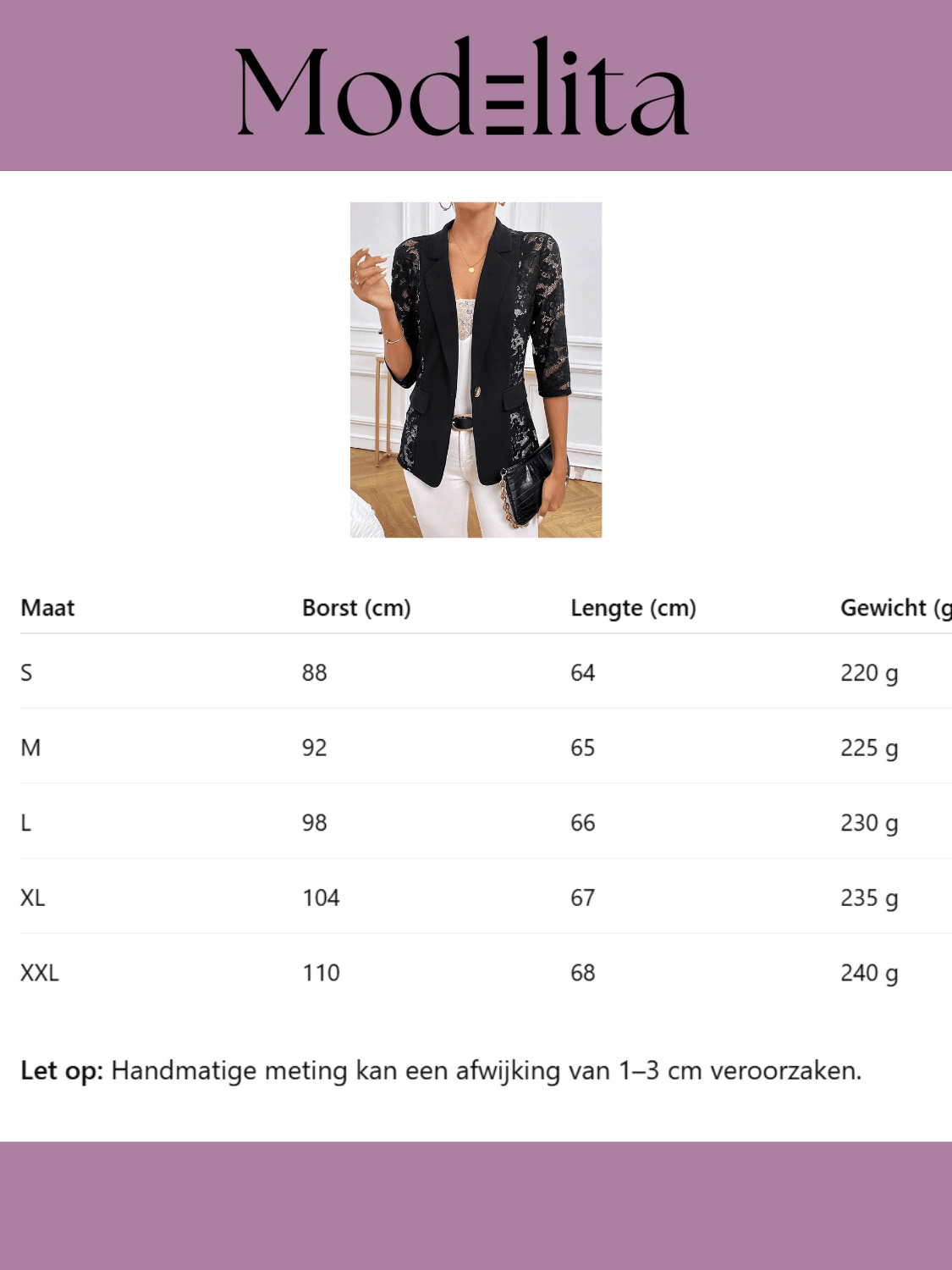 Grace & Lace Blazer - modelita.nl