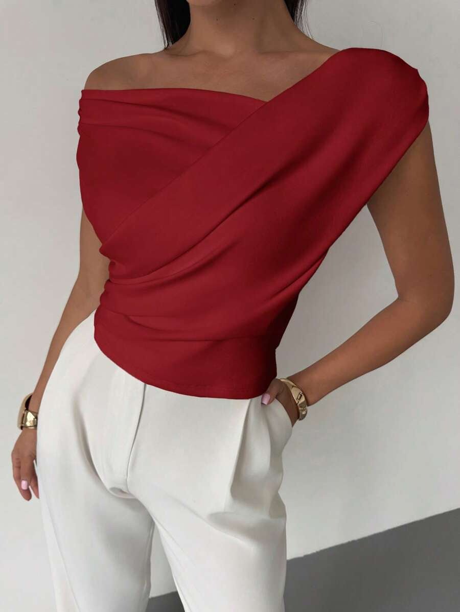 Graceful Drape Top - modelita.nl