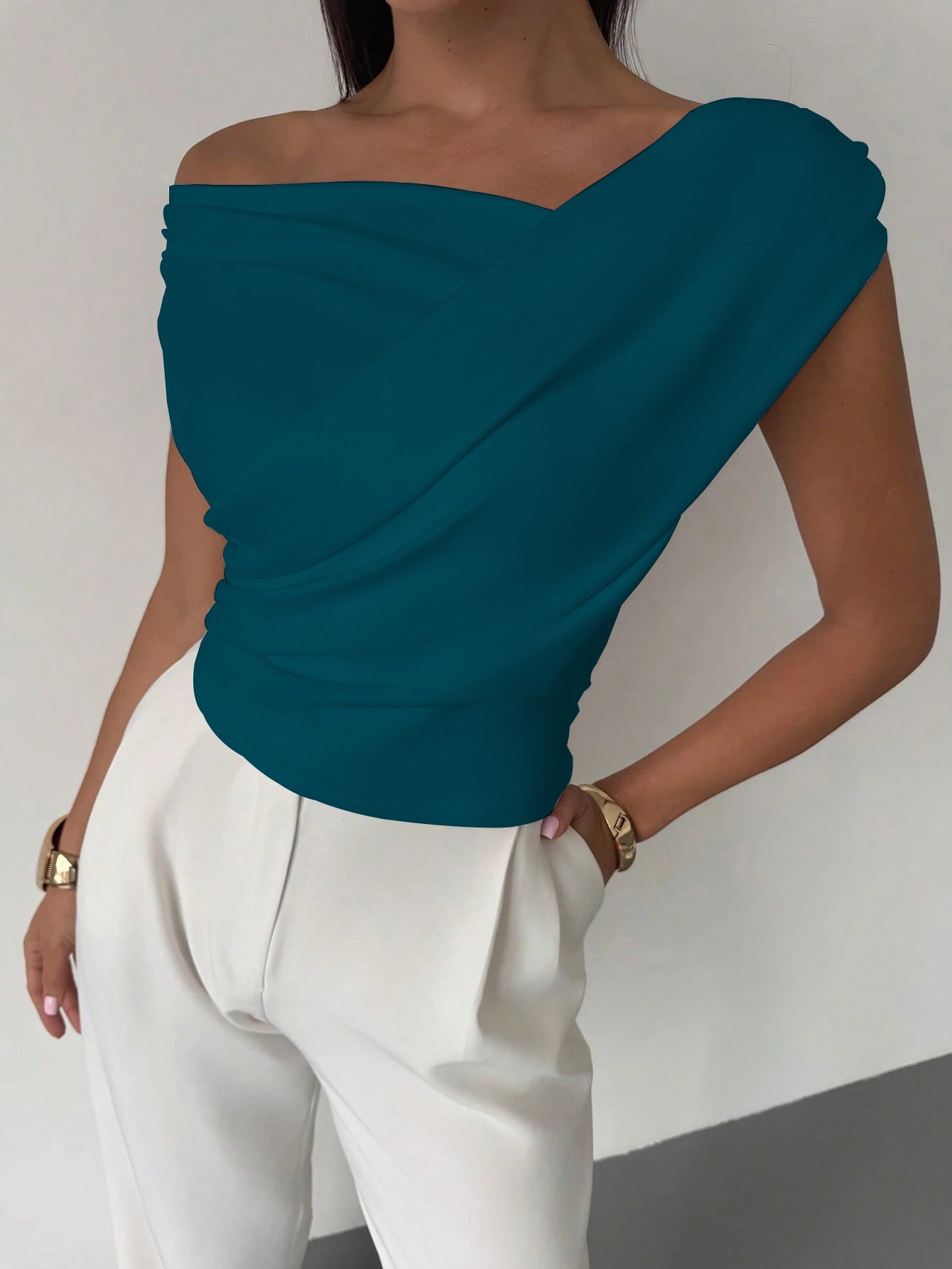 Graceful Drape Top - modelita.nl