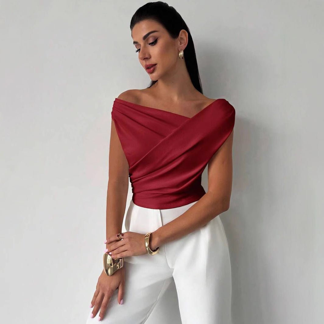 Graceful Drape Top - modelita.nl