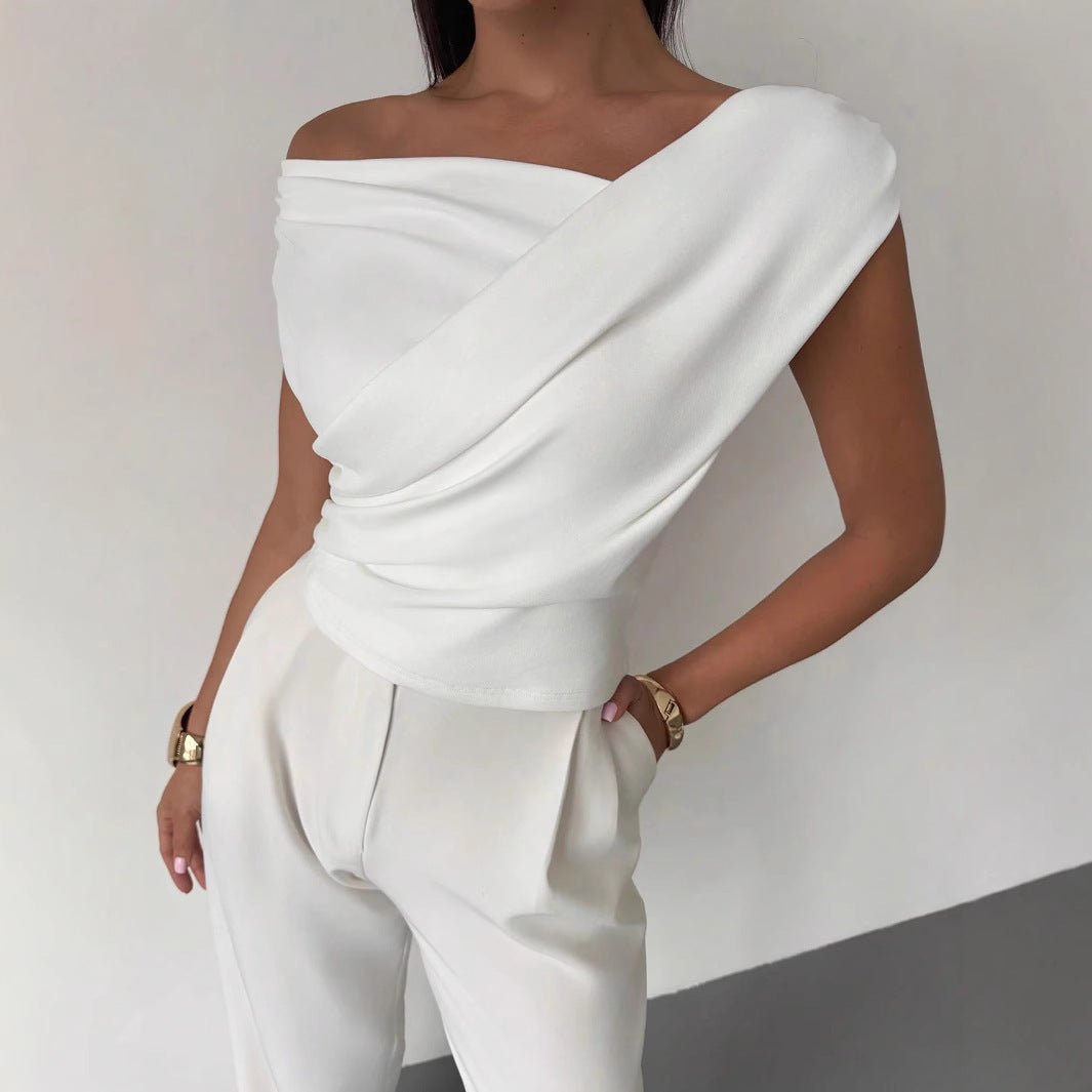 Graceful Drape Top - modelita.nl