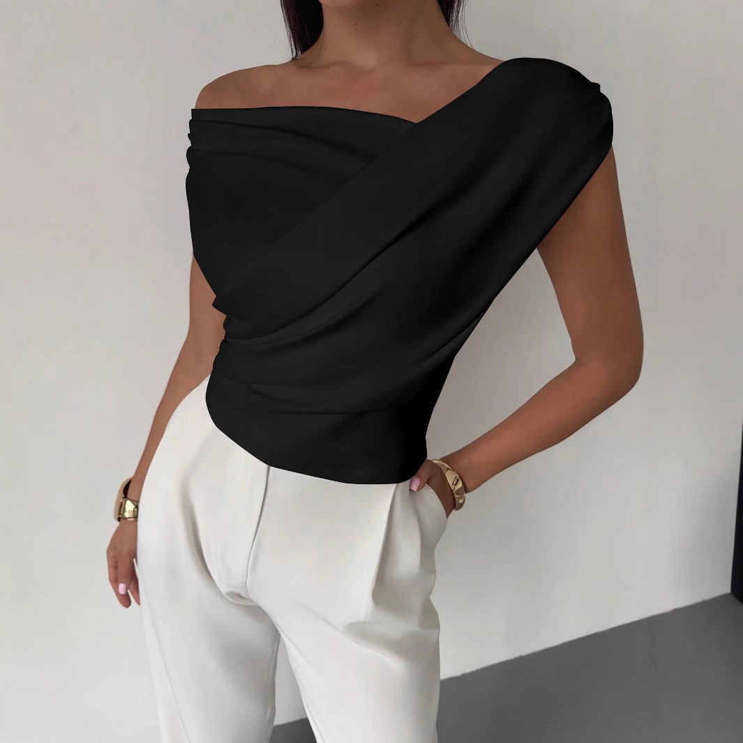 Graceful Drape Top - modelita.nl