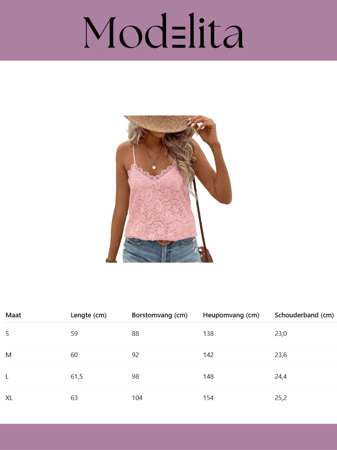 Lace Charm Top - modelita.nl