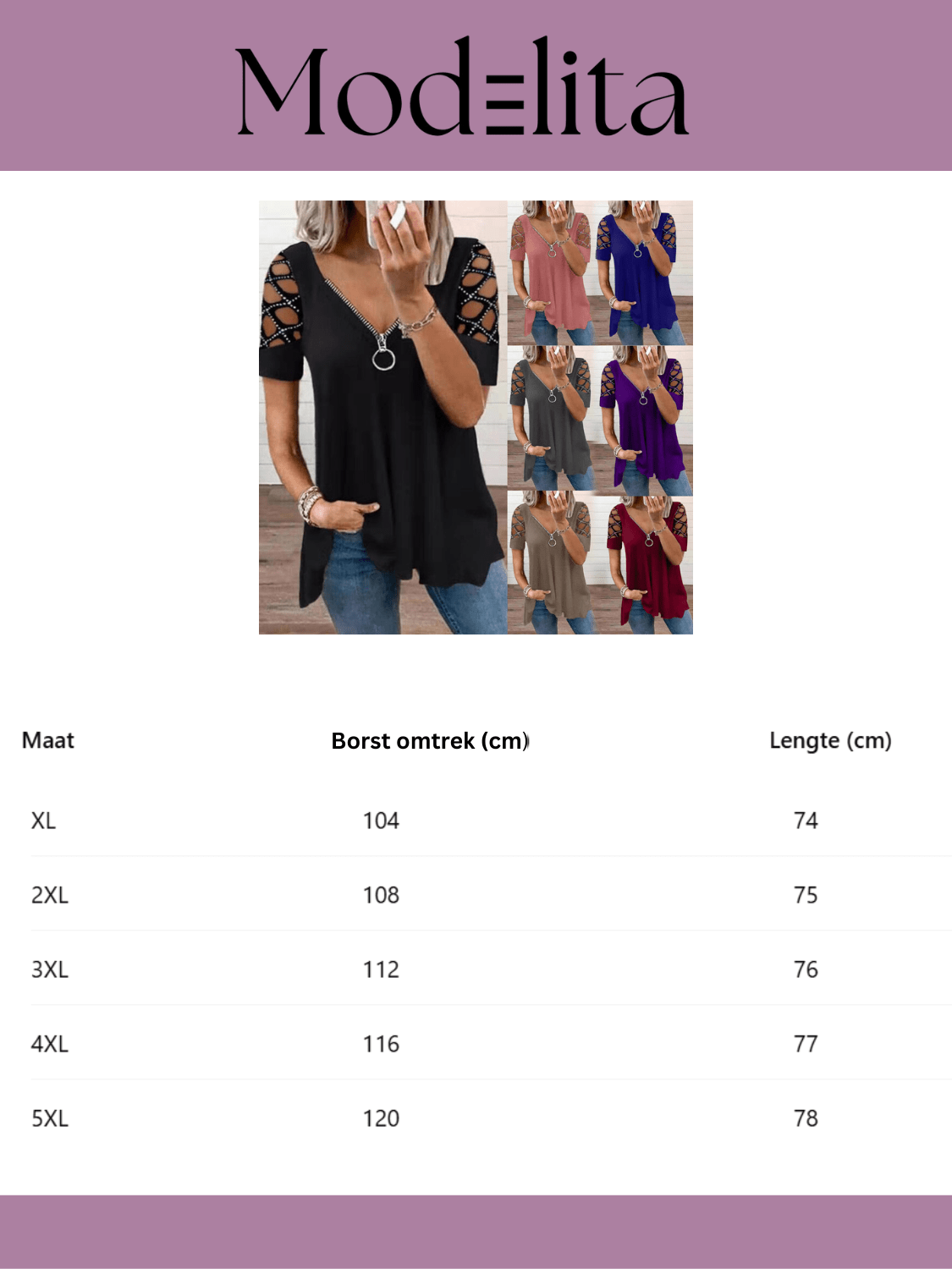 Lumière V Top (EBC) - modelita.nl