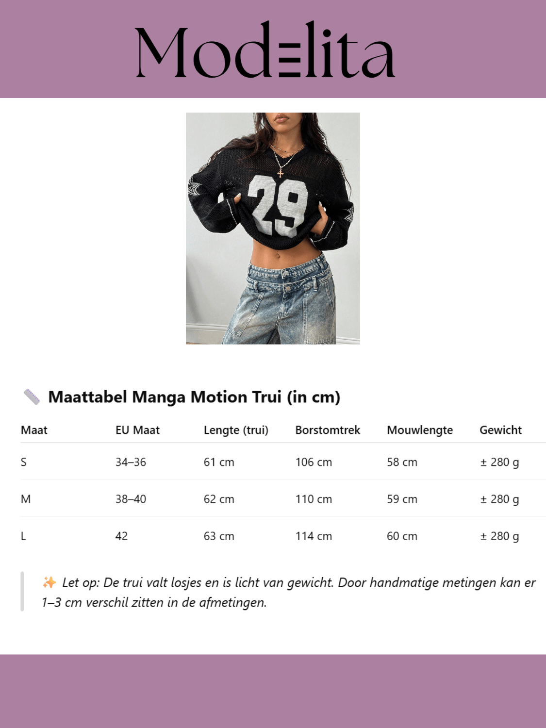 Manga Motion Trui - modelita.nl