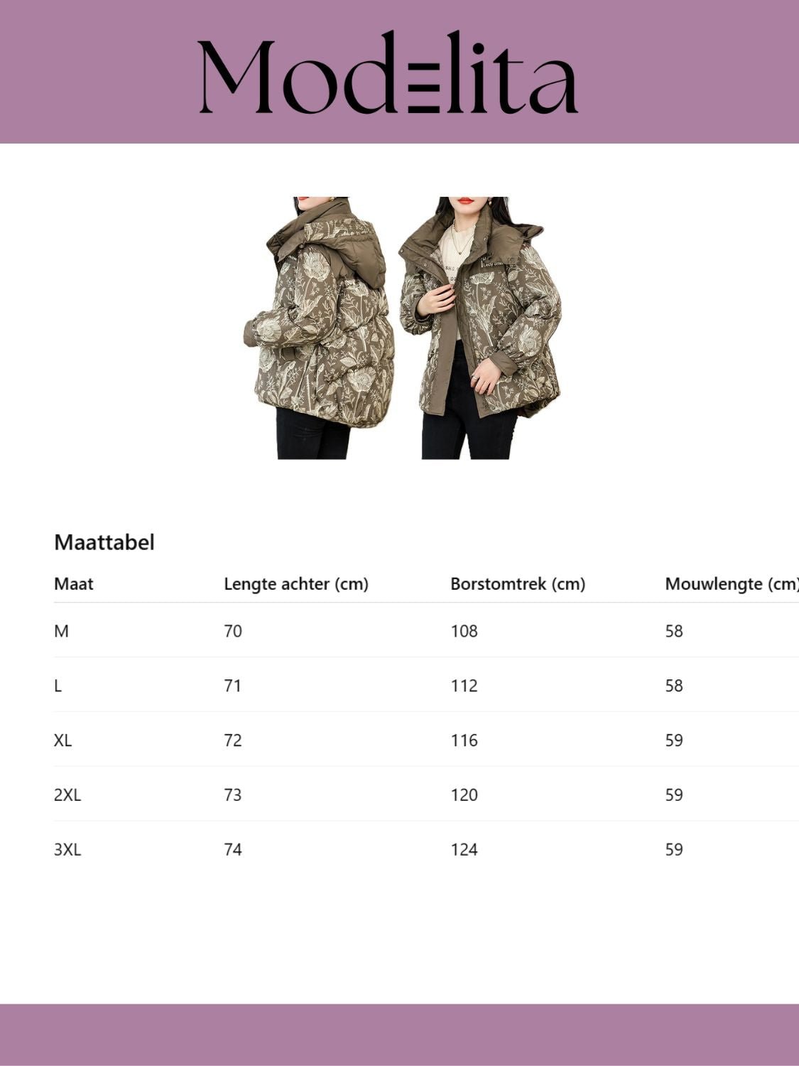 Noctura Jas - modelita.nl