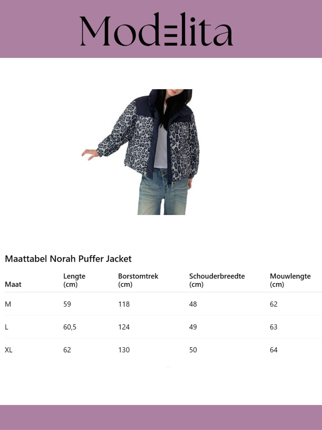 Norah Puffer Jas - modelita.nl