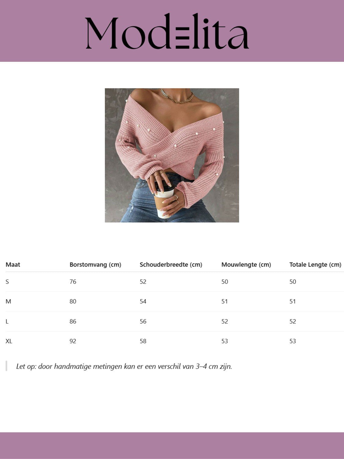 Pearl Embrace Trui - modelita.nl