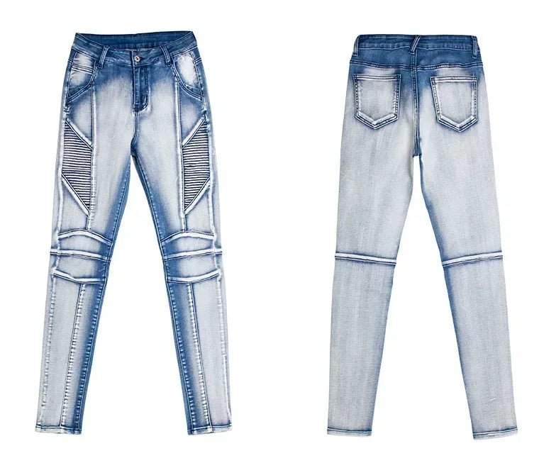 Rebel Curve Biker Jeans - modelita.nl