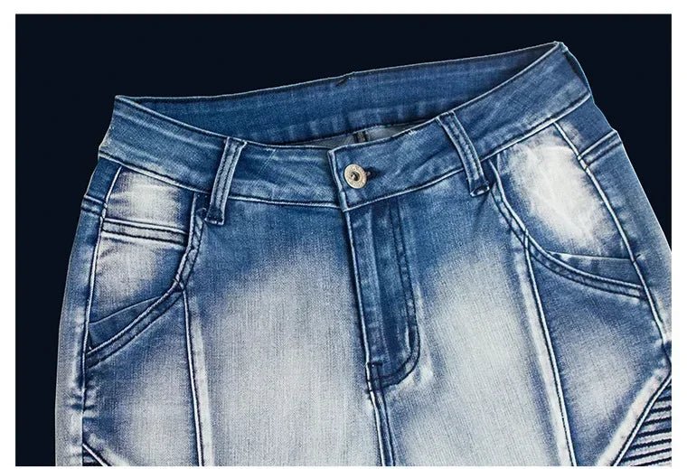 Rebel Curve Biker Jeans - modelita.nl