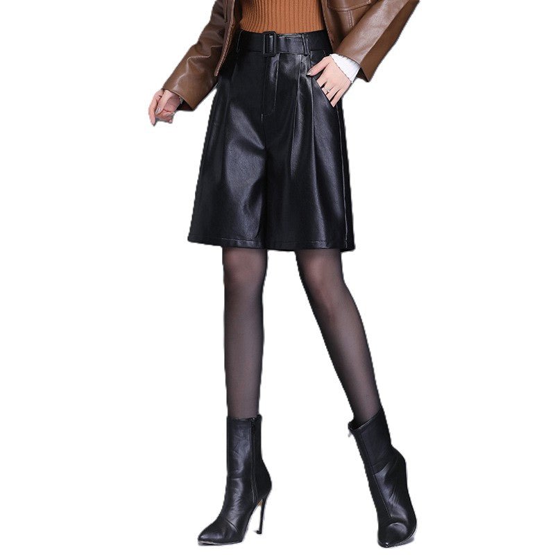 Sable City PU Shorts - modelita.nl
