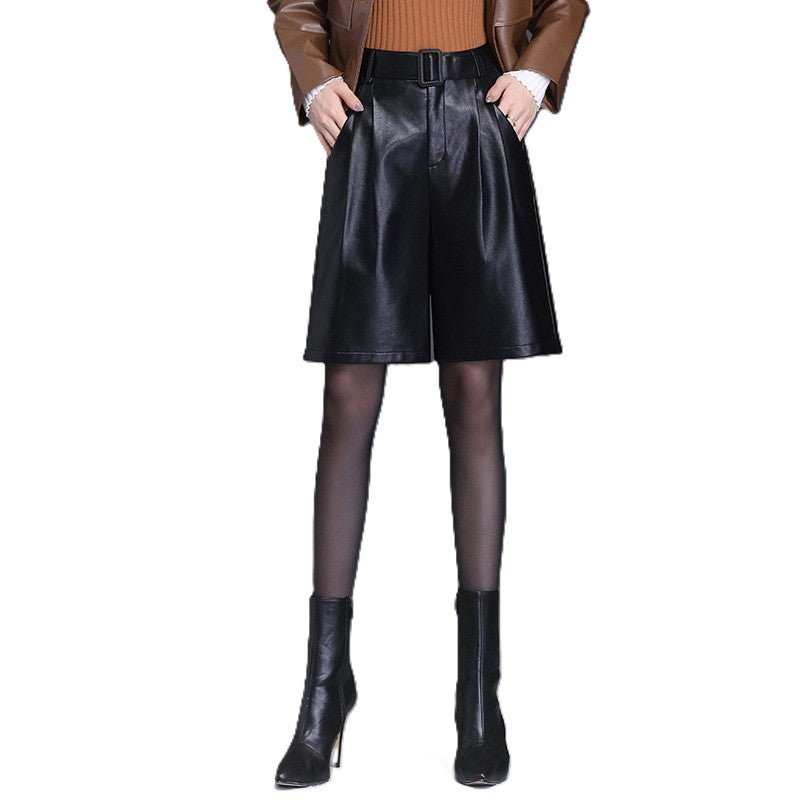 Sable City PU Shorts - modelita.nl