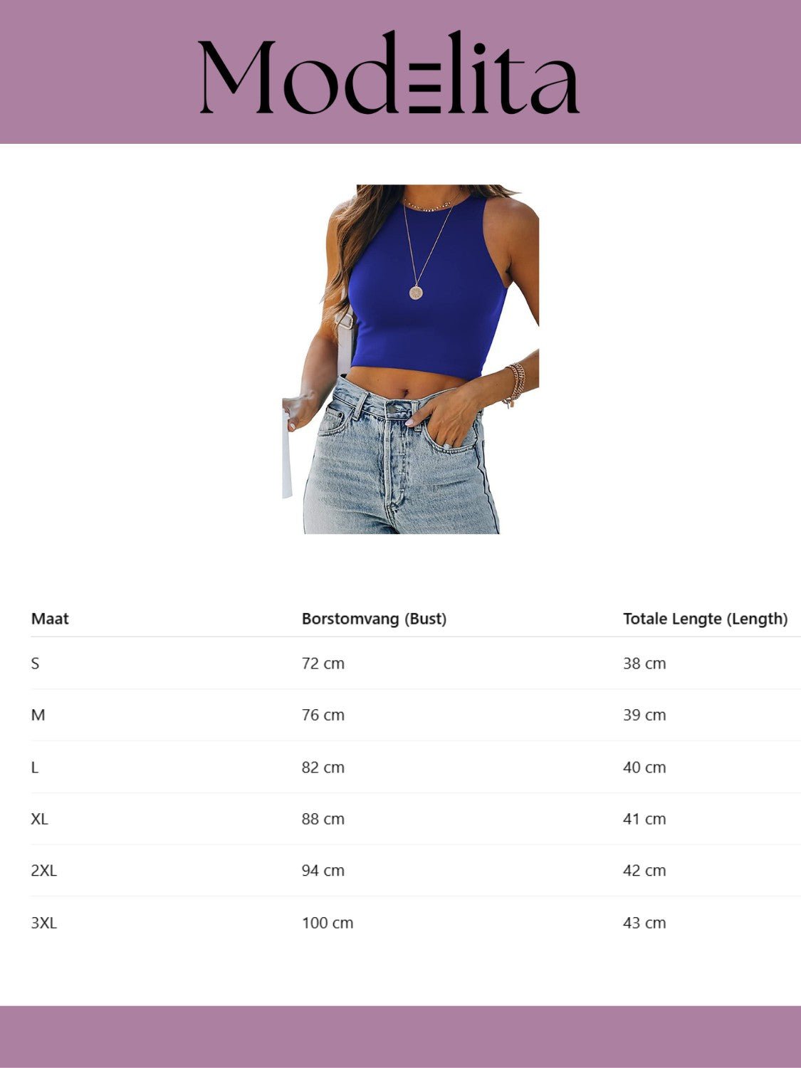 Sleek Street Tanktop - modelita.nl