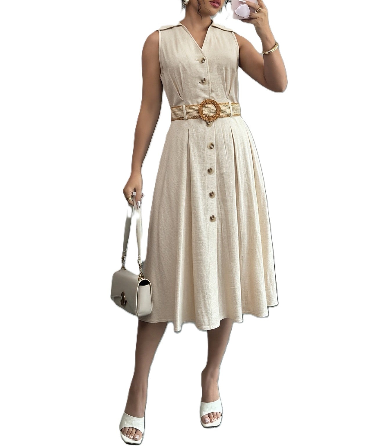 Sol Linen Dress - modelita.nl