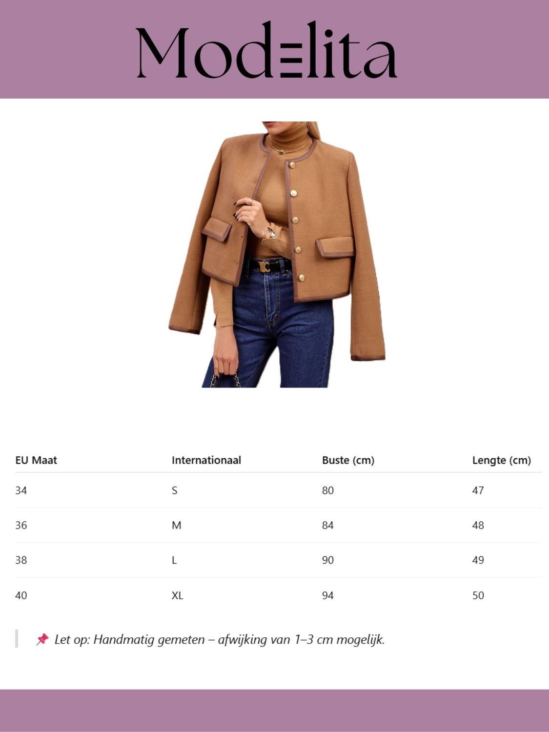 Timeless Touch Jacket - modelita.nl