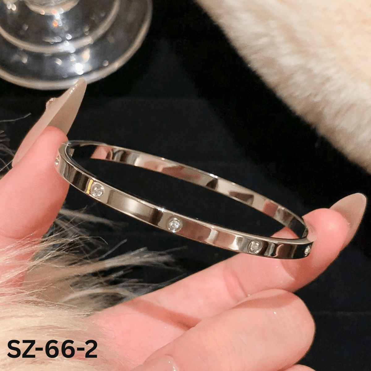 Titanium Steel Luxe Armband - modelita.nl