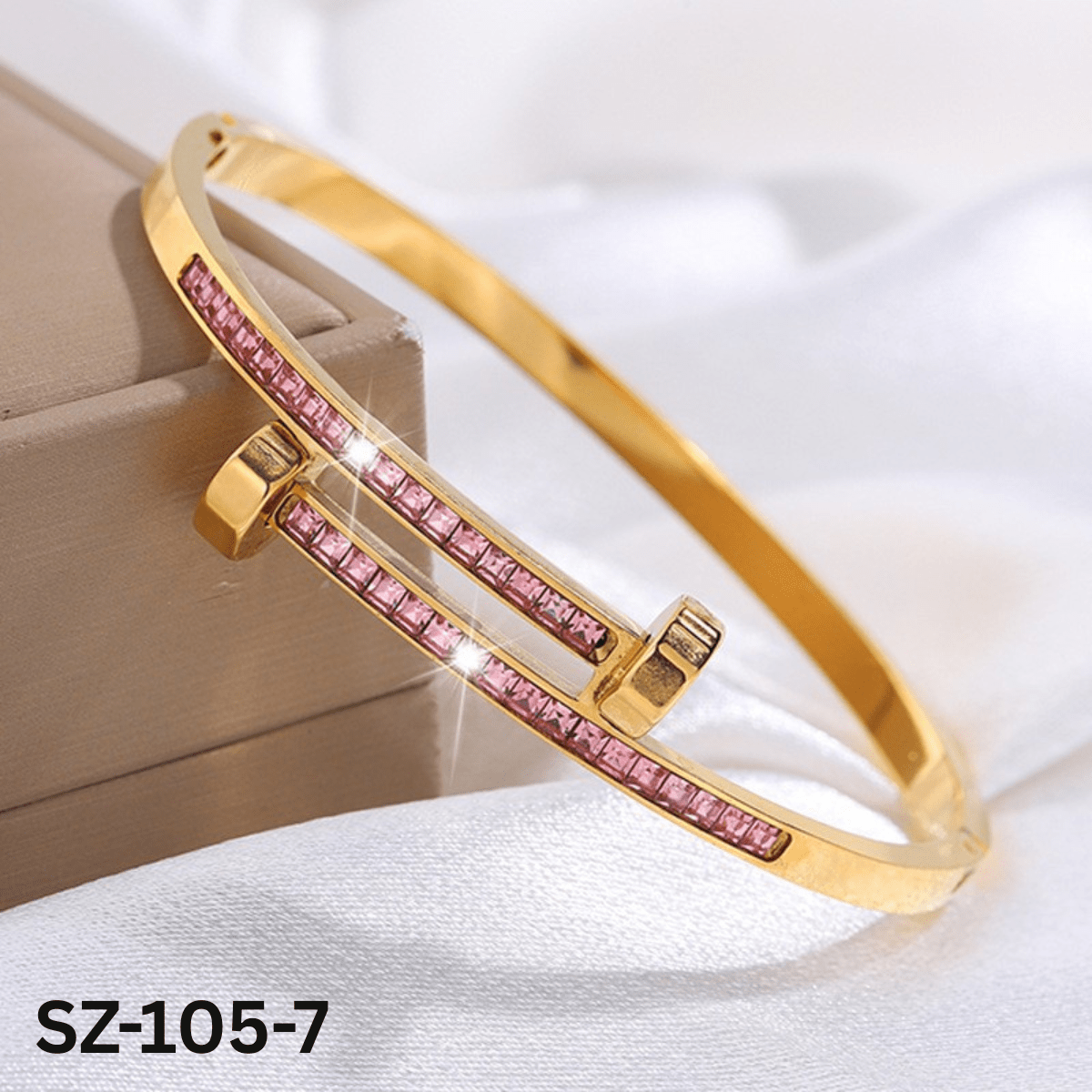 Titanium Steel Luxe Armband - modelita.nl