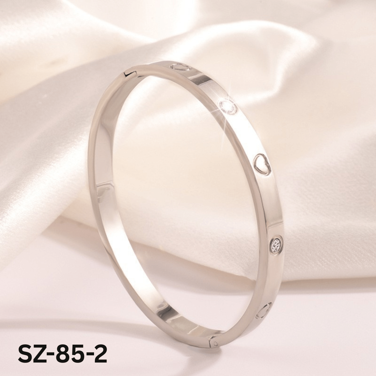 Titanium Steel Luxe Armband - modelita.nl