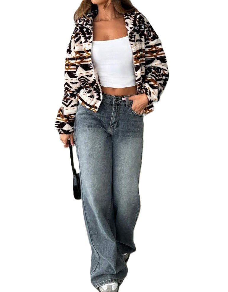 Tribal Warmth Jacket - modelita.nl