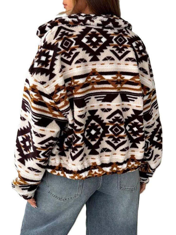 Tribal Warmth Jacket - modelita.nl