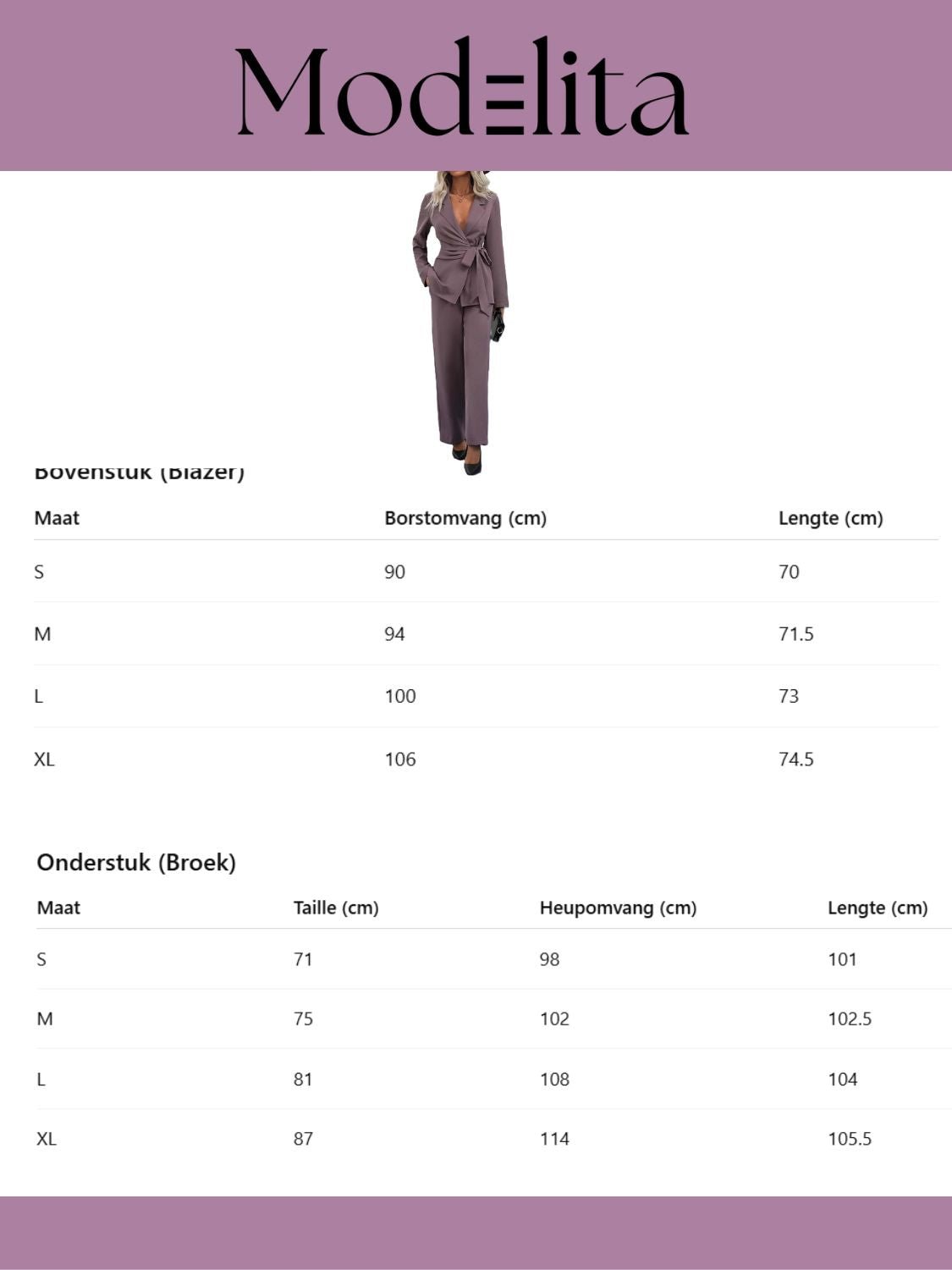 Veloura Suit - modelita.nl