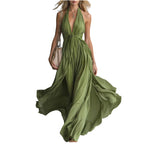 Modelita Halter Maxi Jurk