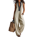 Modelita Linen Flow Jumpsuit