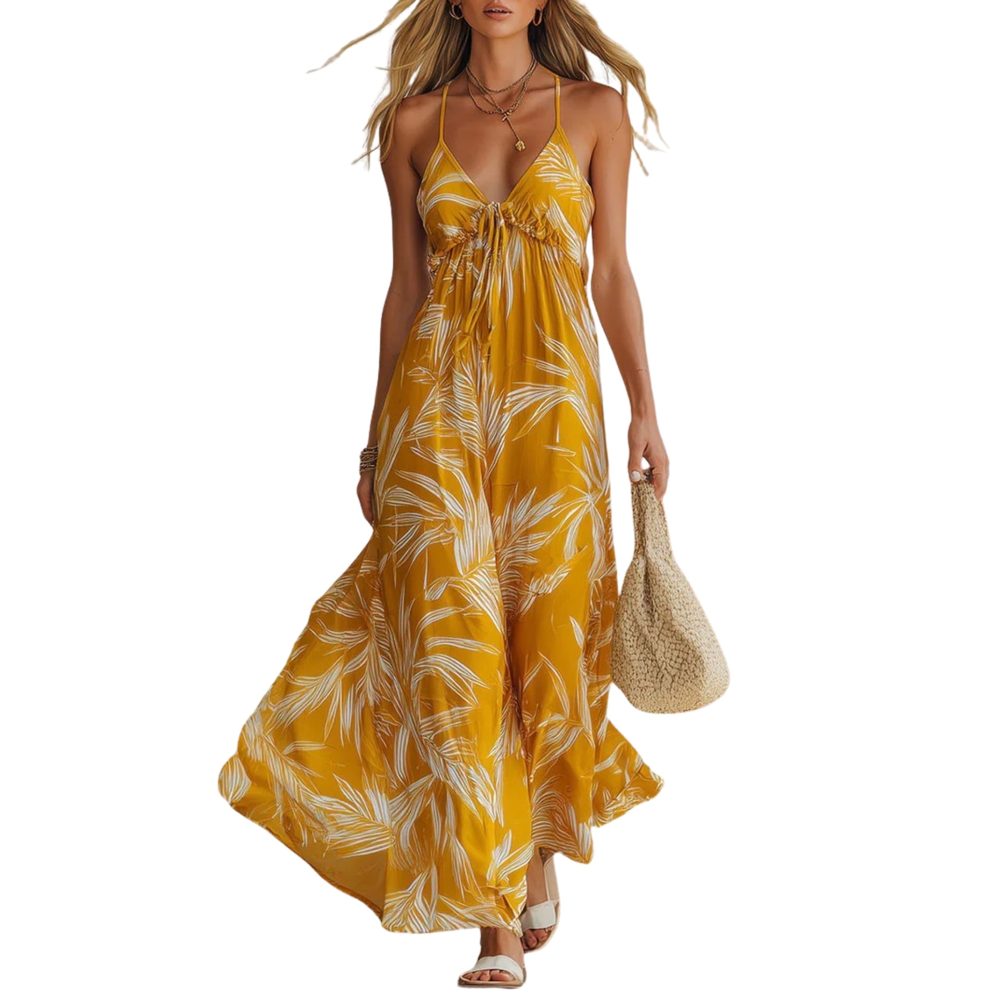Modelita Sunleaf Maxi Jurk