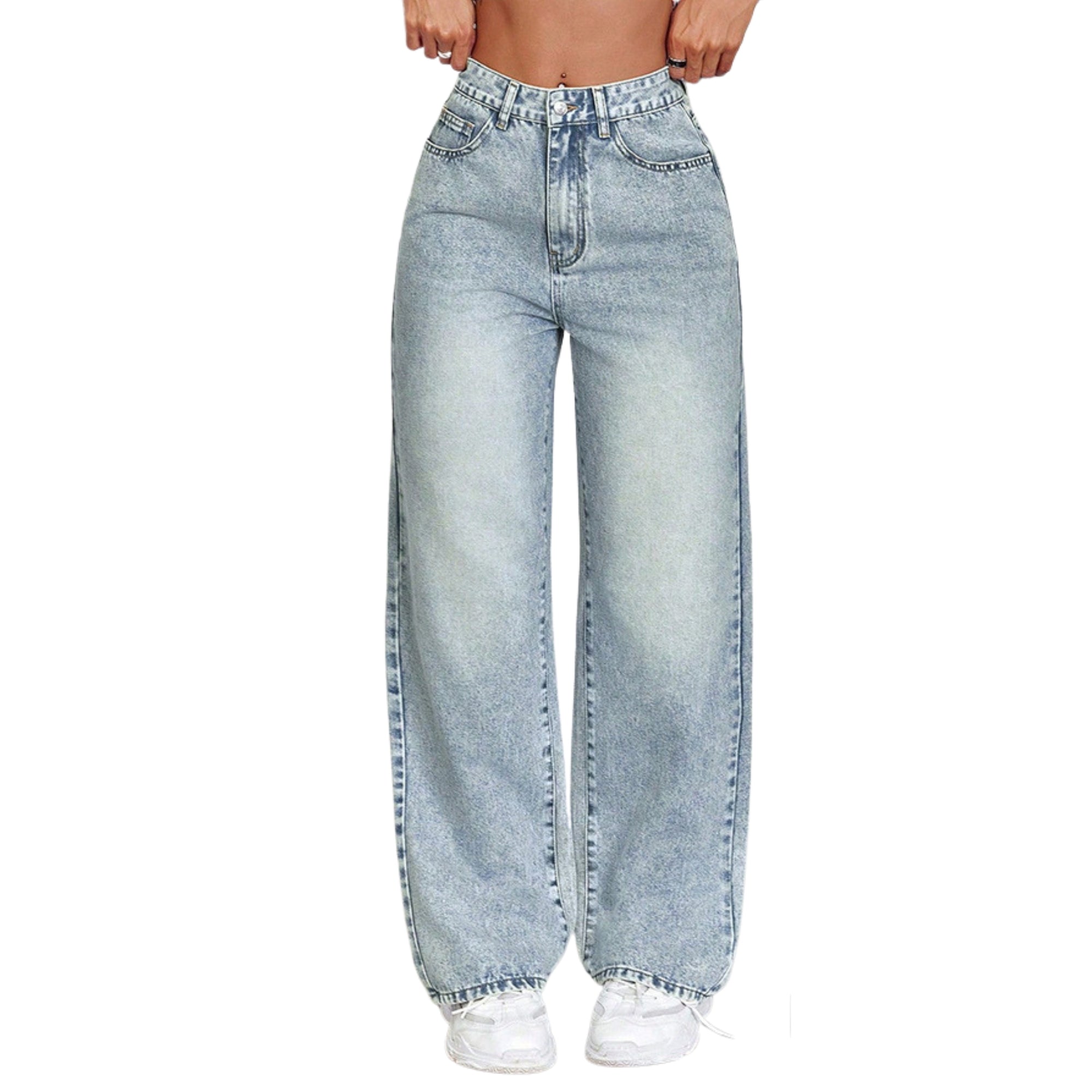 Retro Fade Wide Leg Jeans
