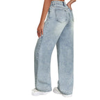 Retro Fade Wide Leg Jeans