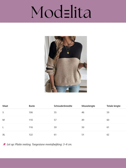 Amber Divide Trui - modelita.nl
