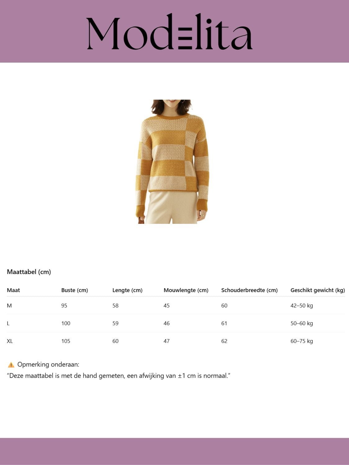 Amber Glow Trui - modelita.nl