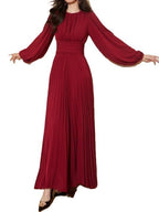 Amélie Rouge Maxi Jurk - modelita.nl