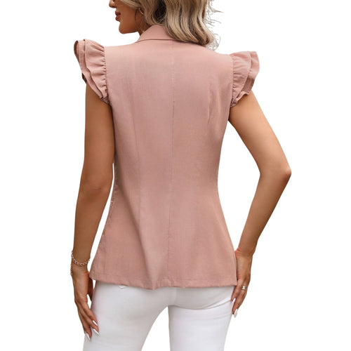 Amélie Ruffle Blazer - modelita.nl