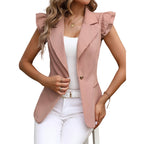 Amélie Ruffle Blazer - modelita.nl