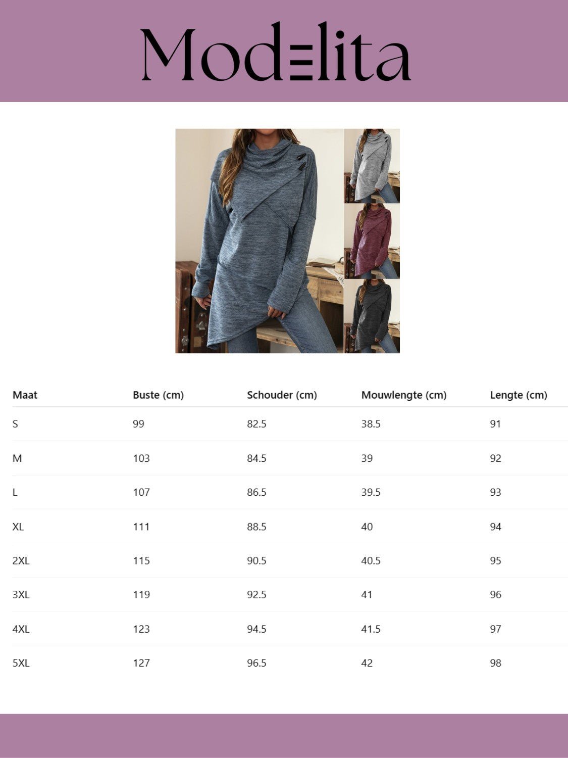 Asym Aura Top - modelita.nl