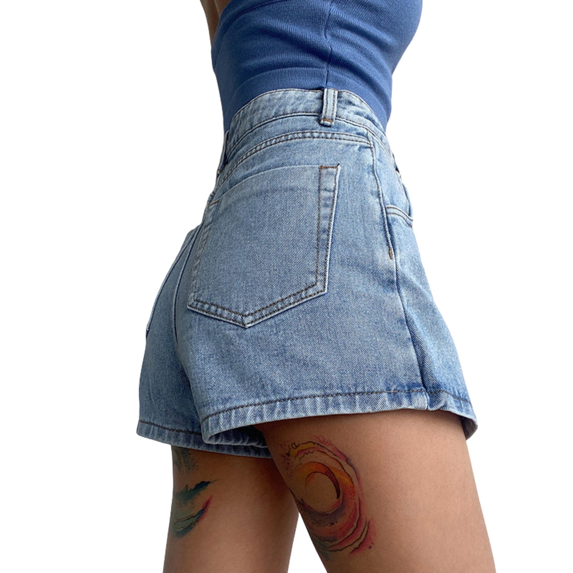 Aurelia Denim Skort - modelita.nl