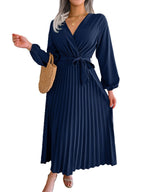 Aurélia Pleat Jurk - modelita.nl