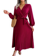 Aurélia Pleat Jurk - modelita.nl