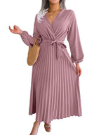 Aurélia Pleat Jurk - modelita.nl