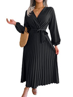 Aurélia Pleat Jurk - modelita.nl