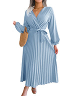 Aurélia Pleat Jurk - modelita.nl