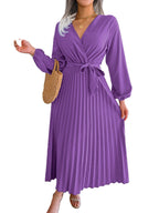 Aurélia Pleat Jurk - modelita.nl