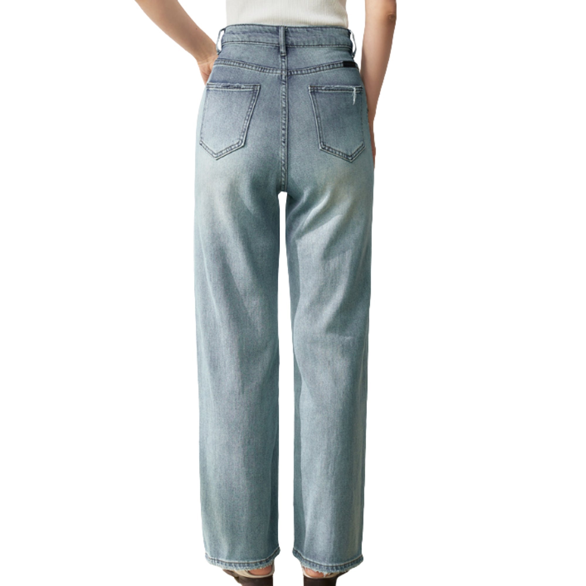 Aurielle Straight Leg Jeans - modelita.nl